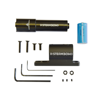 Preview: Steambow AR-6 Stinger II – taktische Lampe inkl. Universalhalterung