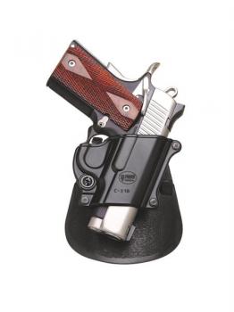 Fobus C-21B VARIO RT Passiv-Retention-Holster mit Einstellschraube für Colt 1911 Pistolen ohne Schiene, rotierende variable Gürtelhalterung