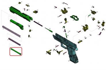 01 - RECOIL SPRING GUIDE (FS)