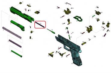 14 - FIRING PIN SPRING (F/FS)