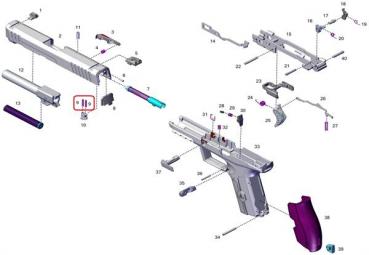 09 - SPRING; FIRING PIN BLOCKER