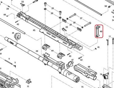 040 - SIGHT, MIL STD 1913 RAIL-REAR