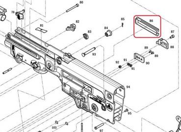 086 - FRAME, DEFLECTOR