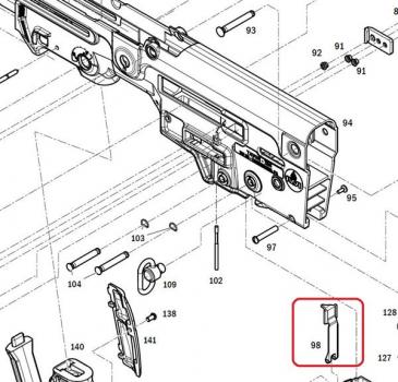 098 - STOPPER, BOLT CARRIER