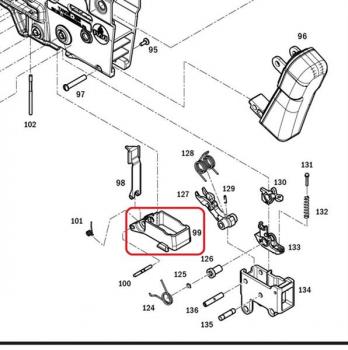 099 - LEVER, BOLT CARRIER STOPPER